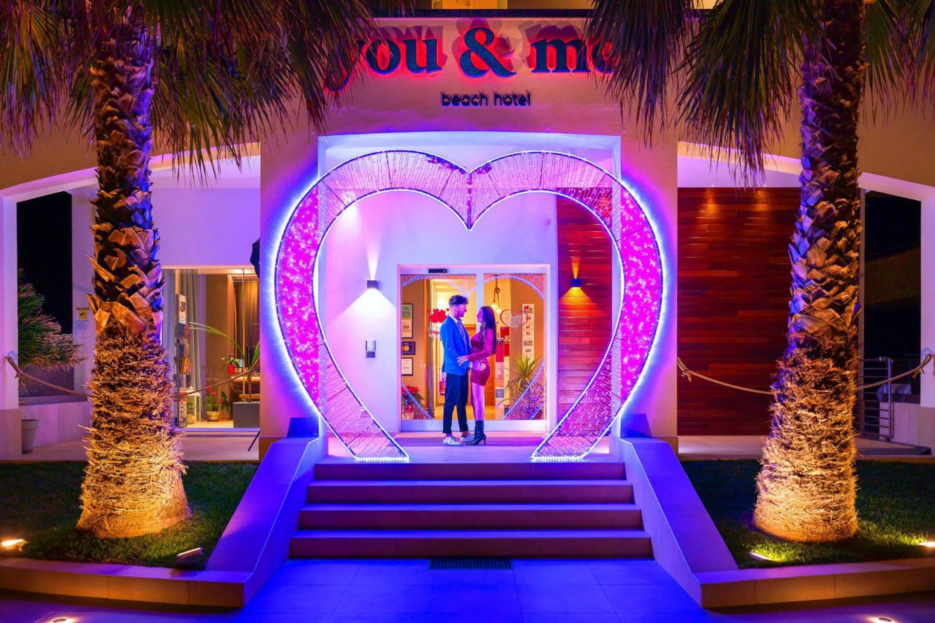 ريميني You & Me Beach Hotel المظهر الخارجي الصورة